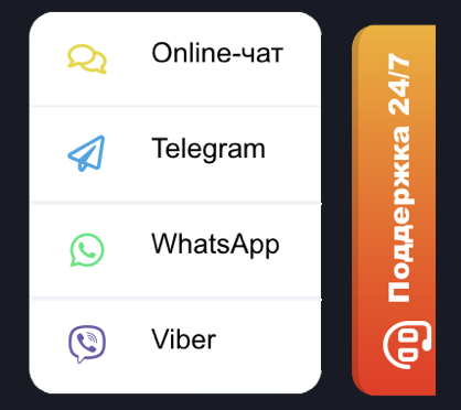 Служба поддержки казино Комета